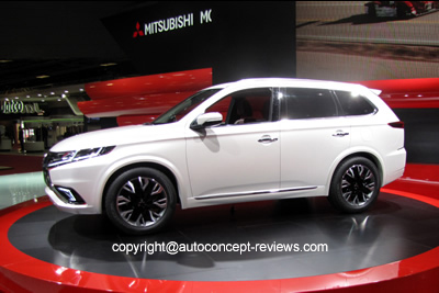 Mitsubishi Outlander Plug in Hybrid Concept S 